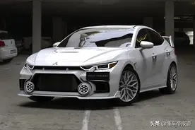 新车 | 新一代三菱Lancer EVO假想图曝光，颜值“远超”当代性能车？图片
