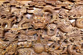 运城永乐桃木雕刻（国家级非物质文化遗产代表性项目）图片