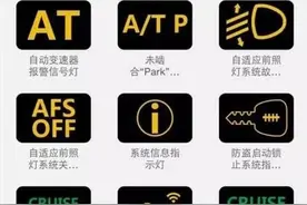最新汽车仪表盘指示灯图标大全（图解）图片