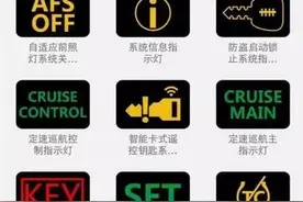 最新汽车仪表盘指示灯图标大全（图解）图片