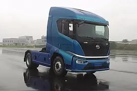 比亚迪/南京金龙/大运/三一重卡 最新新能源重卡牵引车曝光图片