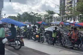 摩托佬，那个无论刮风下雨也在新塘地铁站等我的男人图片