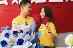 520仪陇登记结婚甜蜜爆棚！现场照片图来啦...图片