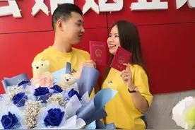 520仪陇登记结婚甜蜜爆棚！现场照片图来啦...图片