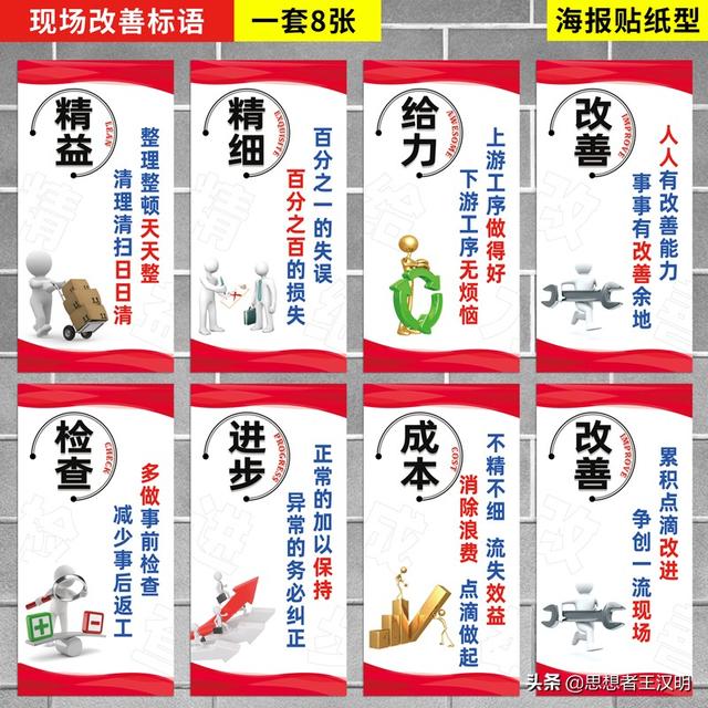 48张生产车间5S管理、质量管理标语