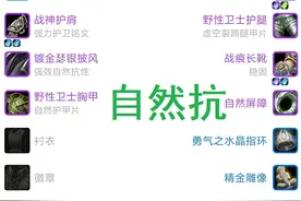 魔兽世界TBC怀旧服：T5团本抗性配装推荐，想拿抗性补助先人一步图片