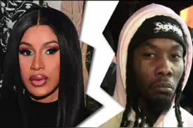 美顶级歌手卡迪B离婚！结婚3年老公出轨至少3次，女儿刚满2岁图片