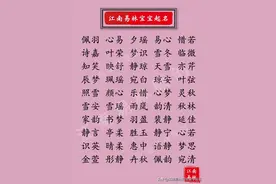 鼠宝宝美名精选：200个有文采典故的女孩美名，出处甚好图片