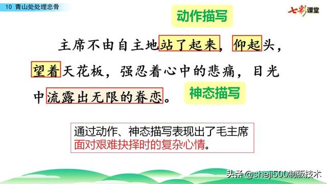 部编版语文五年级下册第10课《青山处处埋忠骨》知识点+图文解读