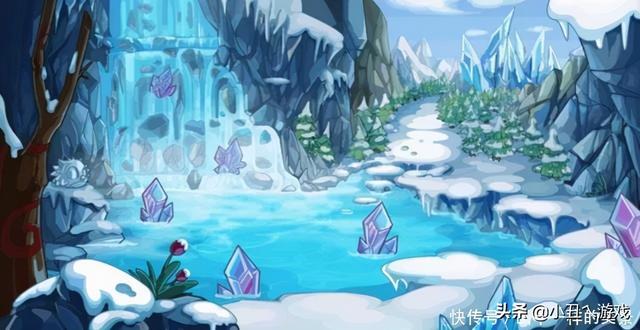 《洛克王国》老玩家的场景回忆录：冰龙王最珍贵的回忆场景