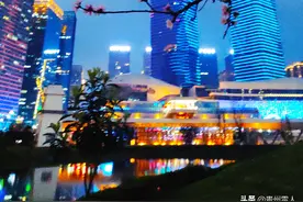 贵州省会贵阳有个名叫“花果园”的地方图片