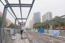 智轨河西段最新进度图片