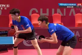 4:2惊天逆转，许昕孙颖莎获得首金。图片