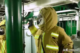 罕见055大驱内部损管细节？中俄海上巡航时曾发生故障，4分钟排除图片