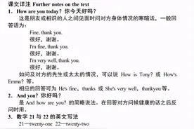 新概念英语第一册lesson5有动画有讲解（小学生，初一）图片