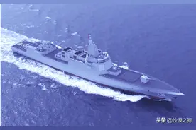055万吨大驱2号舰拉萨号强势入列北海舰队为航母再添带刀护卫图片