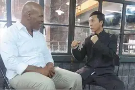 当泰森遇到NB A球员，听说你是拳王？泰森：叫我小森森就好图片