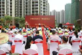 祥鹅佳苑一期交房，西鹅片安居工程为百姓缔造幸福生活图片