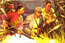 连环画《山头歼敌记》，绘画于东云图片