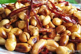 其实酒鬼花生在家就可以制作，掌握3点技巧，就可以香酥麻辣好吃图片