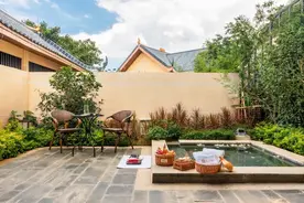 惠州新开日式汤屋温泉民宿，每间房都带私家泡池，适合家庭亲子游图片