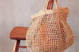 钩一个买菜包，简单实用，什么线材都能用图片