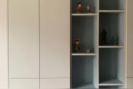原来柜子不要门板更好用！现在年轻人都专门找木工这样做柜子图片