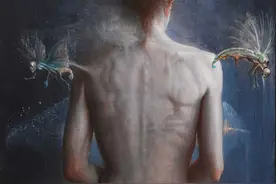 慎入！诡异的超现实主义人体油画图片