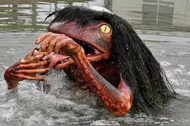 传闻中的"水猴子"，最危险的事情是拉屎，50%同类死在拉屎路上图片