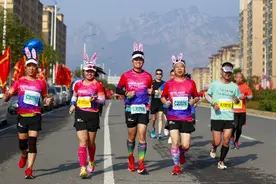 「聚大荔·运动」奔跑嵩山——2019'嵩山少林国际马拉松赛走笔图片