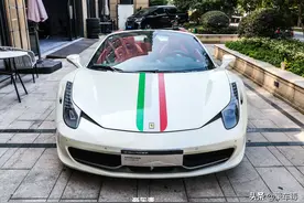 顶级跃马超跑，458敞篷图片