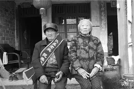 浙江温州抗战老兵张昌寿逝世，享年100岁图片