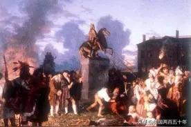 美国《独立宣言》的诞生，将“伟大的国王”做成子弹射向他的士兵图片