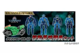 TAKARATOMY MALL限定 DIACLONE 戴亚克隆 DA-62 移动基地队员图片