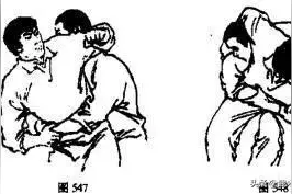 实用擒拿术：被背后抱腰反击的擒拿格斗技巧图片