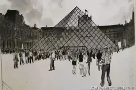 卢浮宫漫画《斜眼狗》小人物的文化自信，把当代艺术放进博物馆图片