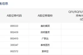 被外资买爆的5家白马，成色究竟几何？图片