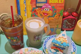 韩国美食，网红撞色复古蛋糕，精致不贵图片