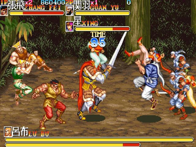 实锤了，街机游戏《三国志》所有招式都是抄袭的，当年还真没注意