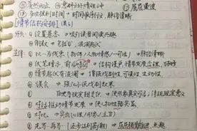 超级学霸是怎样养成的？看看2020年高考状元的语文笔记就知道了图片