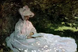 莫奈笔下的卡米尔：我曾以为，留住光，就可以留住你​​图片