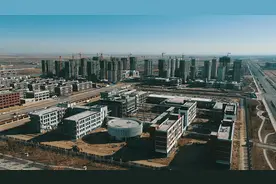 内蒙古和林格尔新区金融小镇项目建设工作有序推进图片