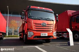 解放即将推出一款全新载货车，名叫JK6，先带大家看看配置怎么样图片