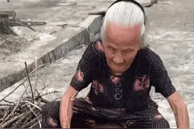 孙子陪百岁奶奶拍视频，将奶奶宠成“网红”：网友：这才是真孝顺图片