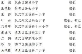 首批公示40位校长，有你学校的吗？武汉启动“教育家型校长”培养工程图片