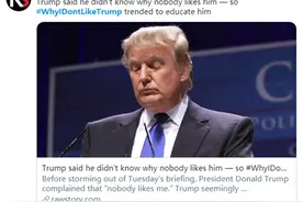 果然，“我为什么不喜欢特朗普”登上推特热搜第一！听听美网友怎么说图片