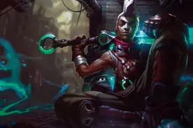 换个角度看LOL：艾克的本体是个老头，祖安确实充满文明！图片