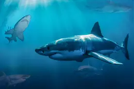 性格和长相严重不相符，神秘海底生物：哥布林鲨可谓鲨鱼中的耻辱图片