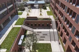 西安市雁塔区第三小学项目建设完工，今秋投用图片