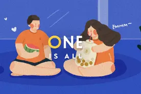 谈恋爱以后，我的肚子越来越大图片